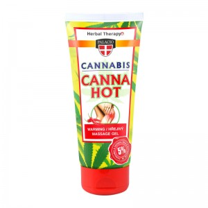 CANNABIS šildantis masažinis gelis 200ml. 
